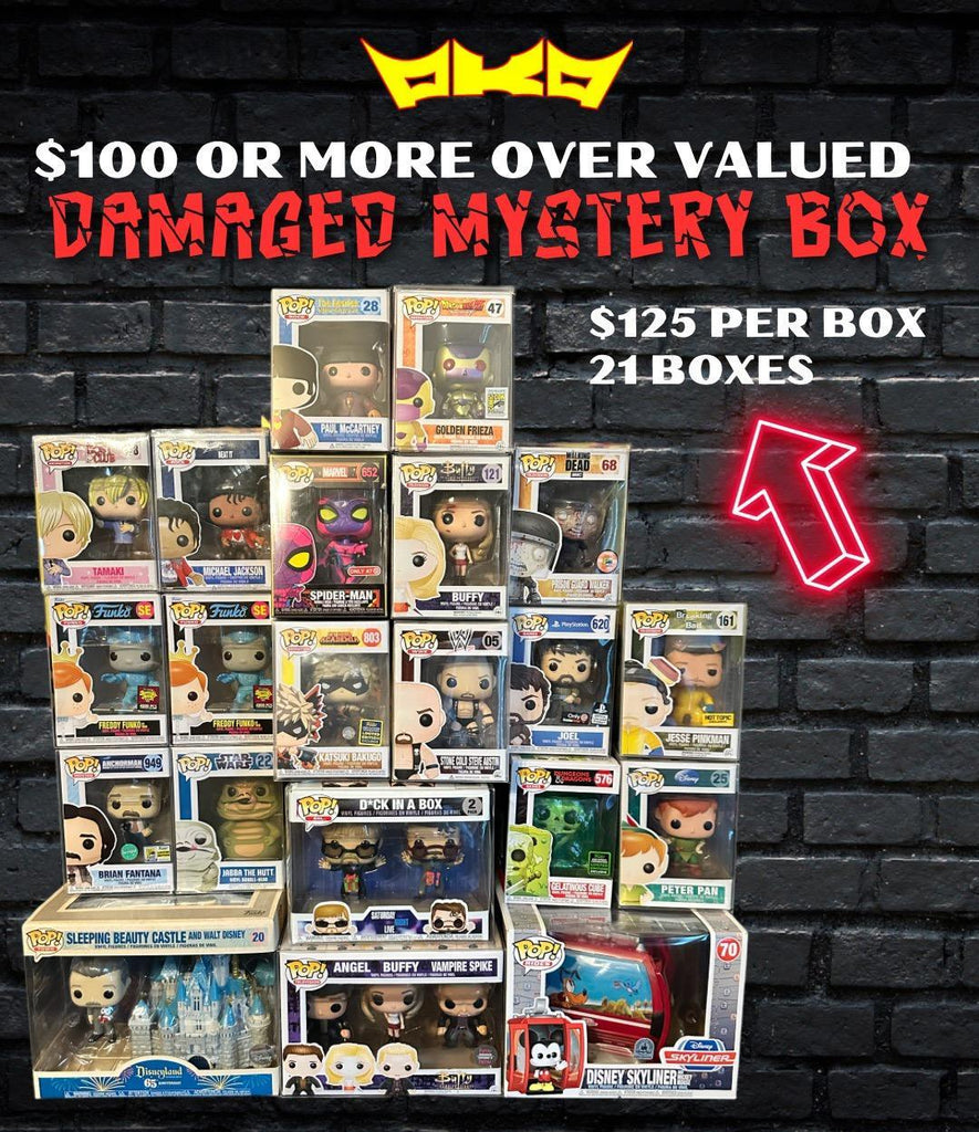 PKP's "$100 Or More Overvalued" Damaged Mystery Box