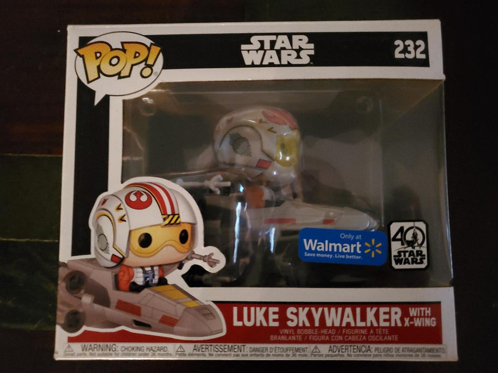 Luke Skywalker With X-Wing 2017 Wal-Mart Exclusive