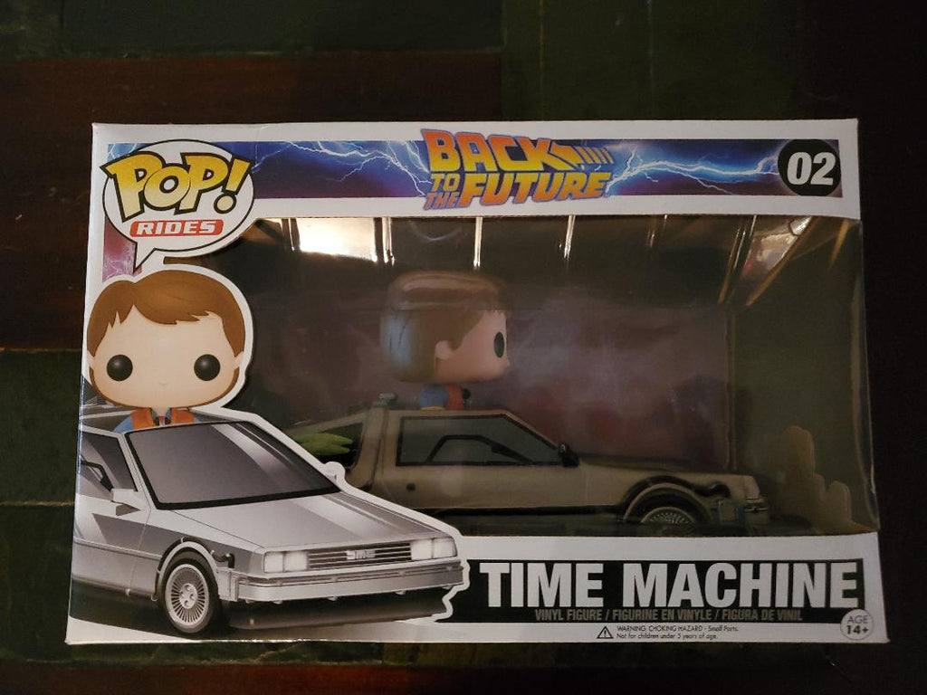 Pop Rides Back To The Future Time Machine